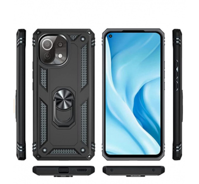 BeCover Чохол до мобільного телефона BeCover Military Xiaomi Mi 11 Lite / Mi 11 Lite 5G Black (706642)