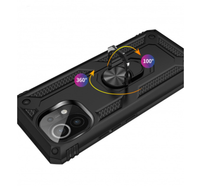 BeCover Чохол до мобільного телефона BeCover Military Xiaomi Mi 11 Lite / Mi 11 Lite 5G Black (706642)