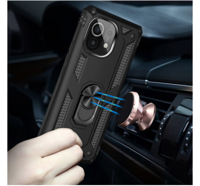 BeCover Чохол до мобільного телефона BeCover Military Xiaomi Mi 11 Lite / Mi 11 Lite 5G Black (706642)