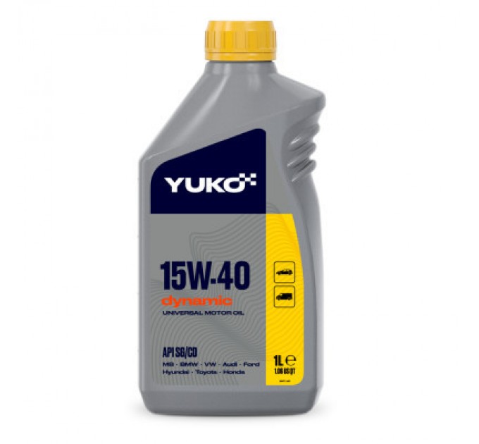Yuko Моторна олива Yuko DYNAMIC 15W-40  1л (4823110401590)