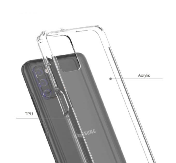 BeCover Чохол до мобільного телефона BeCover Samsung Galaxy A03s SM-A037 Transparancy (706650)