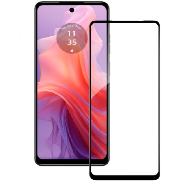 ACCLAB Скло захисне ACCLAB Full Glue MOTO E14 Black (1283126597688)