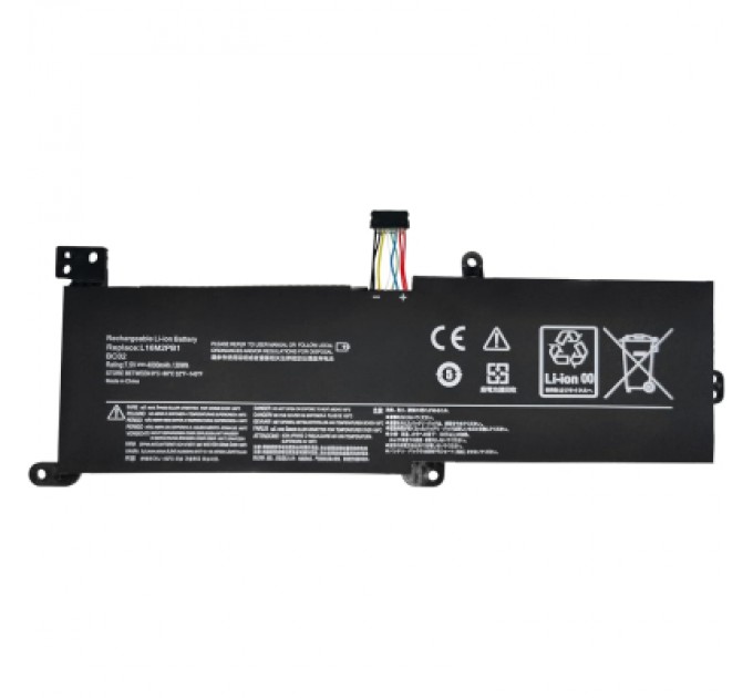 AlSoft Акумулятор до ноутбука Lenovo IdeaPad 330-15 L17L2PF0, 3600mAh (27Wh), 2cell, 7.6V, Li-ion AlSoft (A71078)