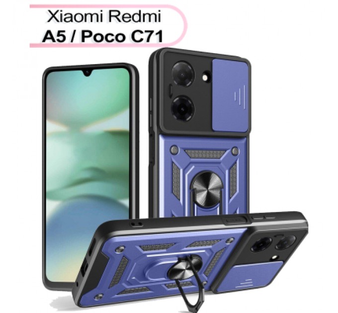 BeCover Чохол до мобільного телефона BeCover Military Xiaomi Redmi A5 / Poco C71 Blue (713544)