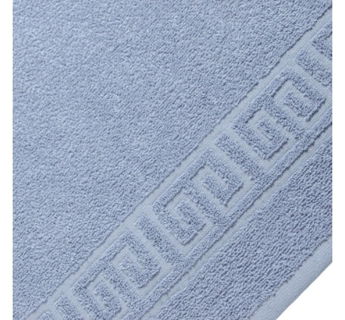 Home Line Рушник Home Line махровий бордюрний (сіро-блакитний) 400 гр/м2, 50х90 см (179749)