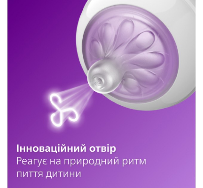 Philips AVENT Пляшечка для годування Philips AVENT Natural Природний потік Жираф 260 мл (SCY903/66)