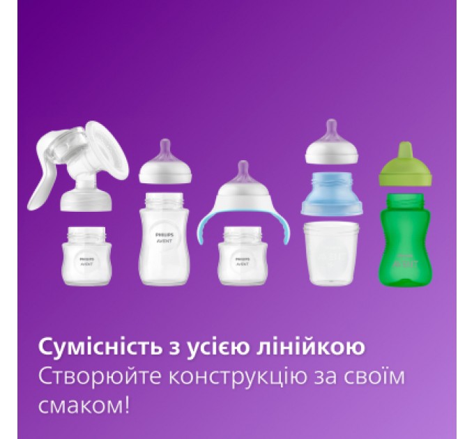 Philips AVENT Пляшечка для годування Philips AVENT Natural Природний потік Жираф 260 мл (SCY903/66)