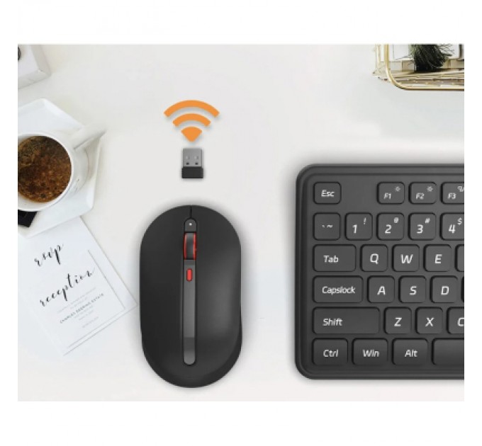 Xiaomi Комплект Xiaomi MiiiW Keyboard and Mouse Combo Gen 3 PB03 Wireless UA Black (MW24PB03 Black)