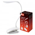 ColorWay Настільна лампа ColorWay LED Flexible & Clip with built-in accumulator 500mAh (CW-DL04FCB-W)