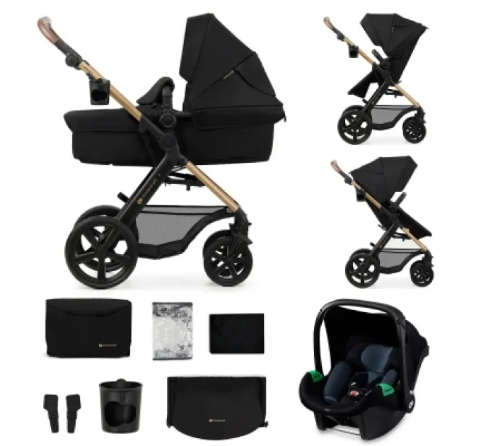 Kinderkraft Коляска Kinderkraft 3 в 1 Moov 2 Pure Black (KSMOOV02BLKEV00) (5902533925780)
