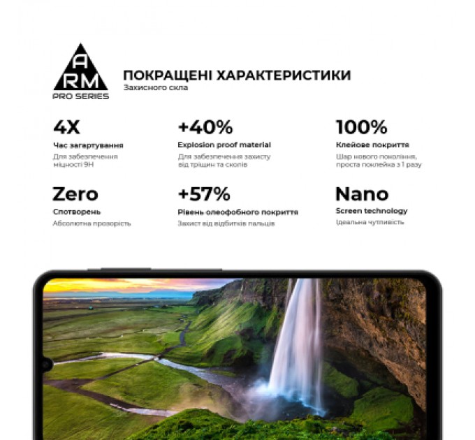 Armorstandart Скло захисне Armorstandart Pro Samsung A07 4G (ARM86511)