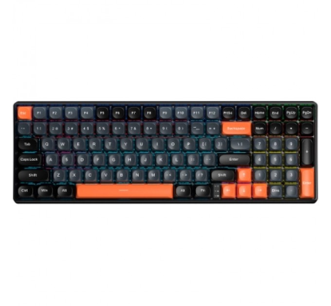 Aula Клавіатура Aula S100 Brown Switch USB UA Black (6948391203157)