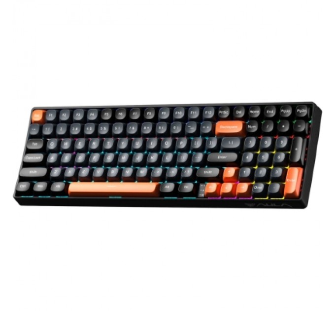 Aula Клавіатура Aula S100 Brown Switch USB UA Black (6948391203157)