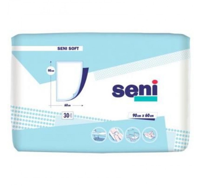 Seni Пелюшки для малюків Seni Soft 90x60 см 30 шт (5900516691295)