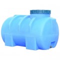 Пласт Бак Ємність для води Пласт Бак горизонтальна харчова 250 л синя (12463)