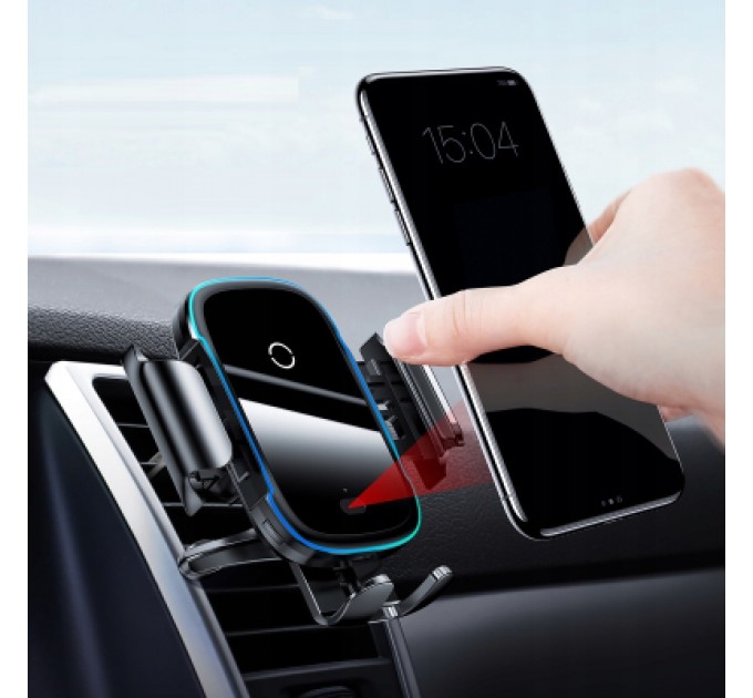 Baseus Універсальний автотримач Baseus Light Electric Holder Black (WXHW03-01)