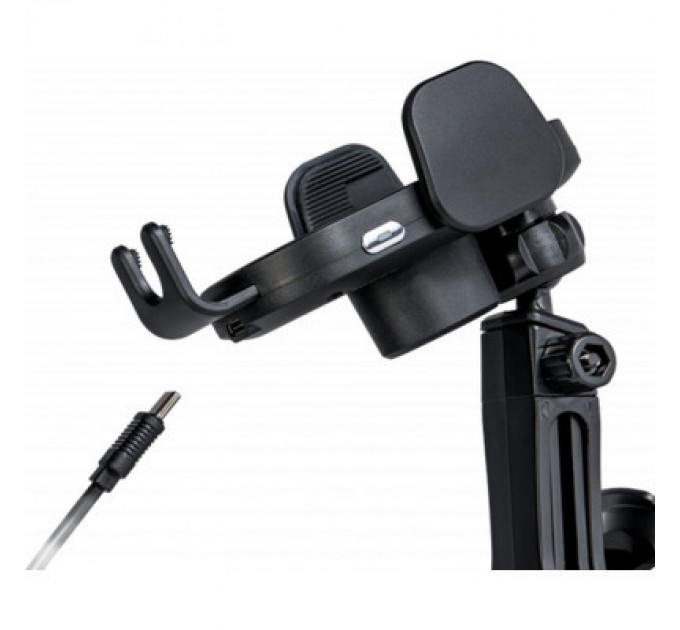 Verbatim Універсальний автотримач Verbatim FWC-01 with Qi Fast Wireless Car Charger (49552)