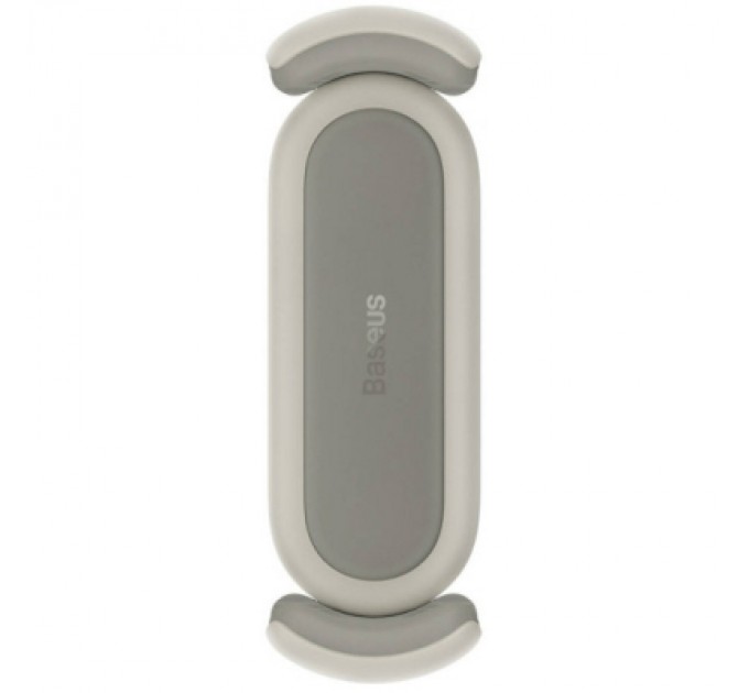 Baseus Універсальний автотримач Baseus 4.7-6.7" Steel Cannon 2 (на решітку) creamy-white (SUGP000002)