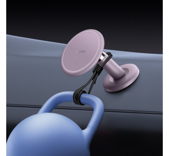 Baseus Універсальний автотримач Baseus Magnetic (клейка стртрічка) purple (SUCC000005)