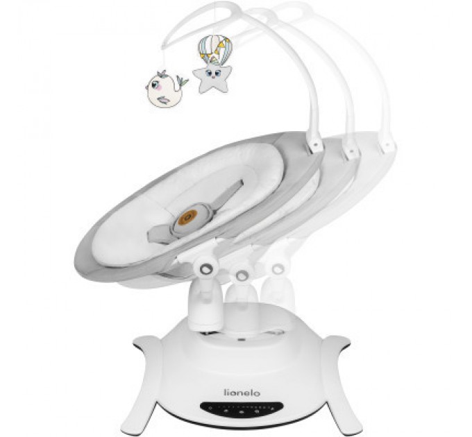 Lionelo Крісло-гойдалка Lionelo Bella Grey Concrete (LO-BELLA GREY CONCRETE)