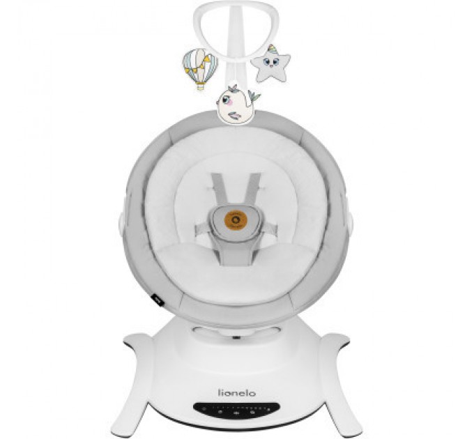 Lionelo Крісло-гойдалка Lionelo Bella Grey Concrete (LO-BELLA GREY CONCRETE)