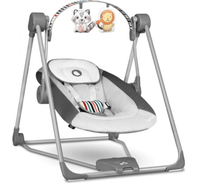 Lionelo Крісло-гойдалка Lionelo Otto Cozy Grey (LO-OTTO COZY GREY)