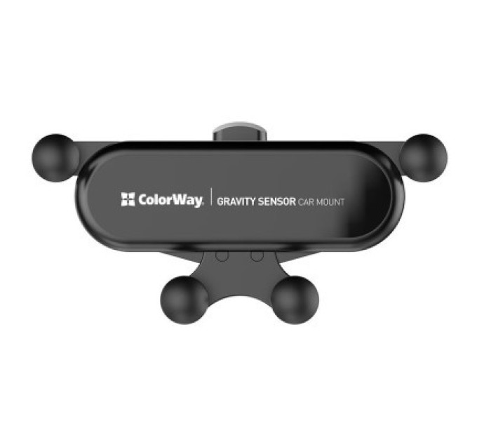 ColorWay Універсальний автотримач ColorWay Gravity Sensor Holder Black (CW-CHG11-BK)