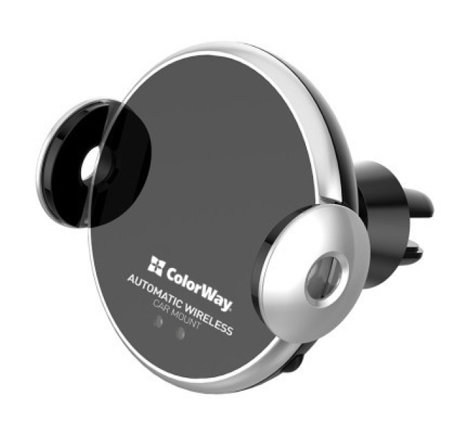 ColorWay Універсальний автотримач ColorWay AutoSense Car Wireless Charger 2 10W Black (CW-CHAW035Q-BK)