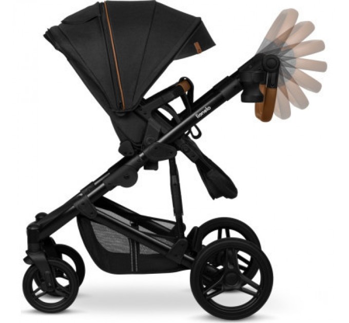 Lionelo Коляска Lionelo 3 в 1 Mari Tour Black Onyx (LO-MARI TOUR 3IN1 BLACK ONYX)