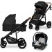 Lionelo Коляска Lionelo 3 в 1 Mari Tour Black Onyx (LO-MARI TOUR 3IN1 BLACK ONYX)