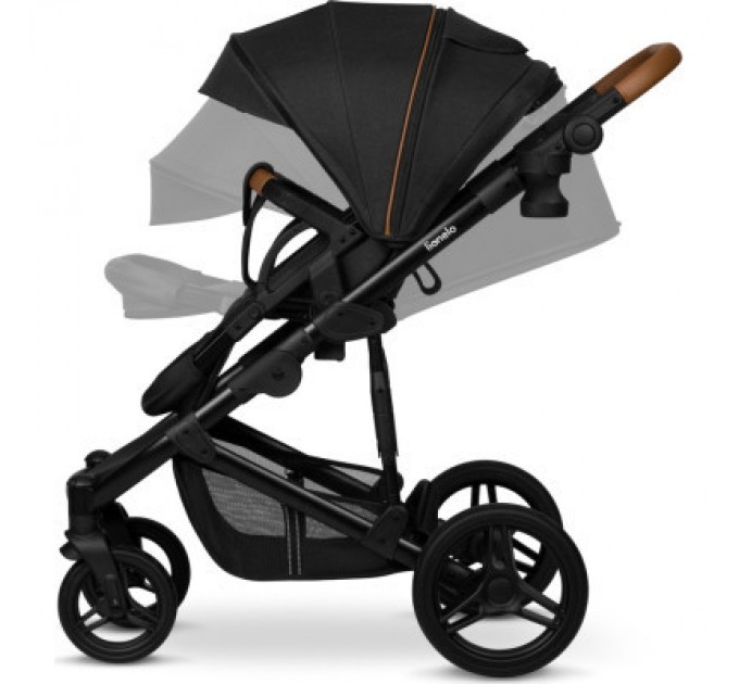 Lionelo Коляска Lionelo 3 в 1 Mari Tour Black Onyx (LO-MARI TOUR 3IN1 BLACK ONYX)