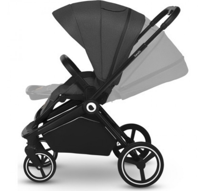 Lionelo Коляска Lionelo 3 в 1 Mika Grey Graphite (LO-MIKA 3IN1 GREY GRAPHITE)