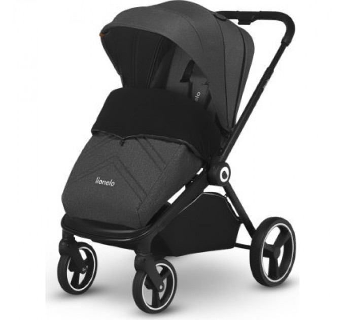 Lionelo Коляска Lionelo 3 в 1 Mika Grey Graphite (LO-MIKA 3IN1 GREY GRAPHITE)