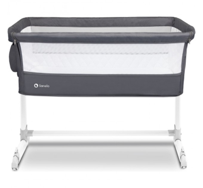 Lionelo Ліжечко Lionelo приставне Theo Dark Grey (LO-THEO DARK GREY)