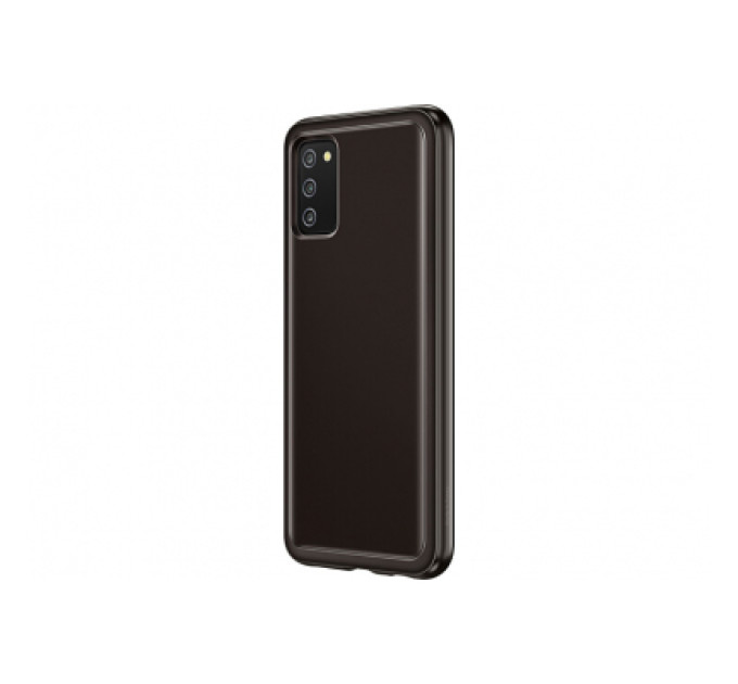 Samsung Чохол до мобільного телефона Samsung Soft Clear Cover Galaxy A03s (A037) Black (EF-QA037TBEGRU)