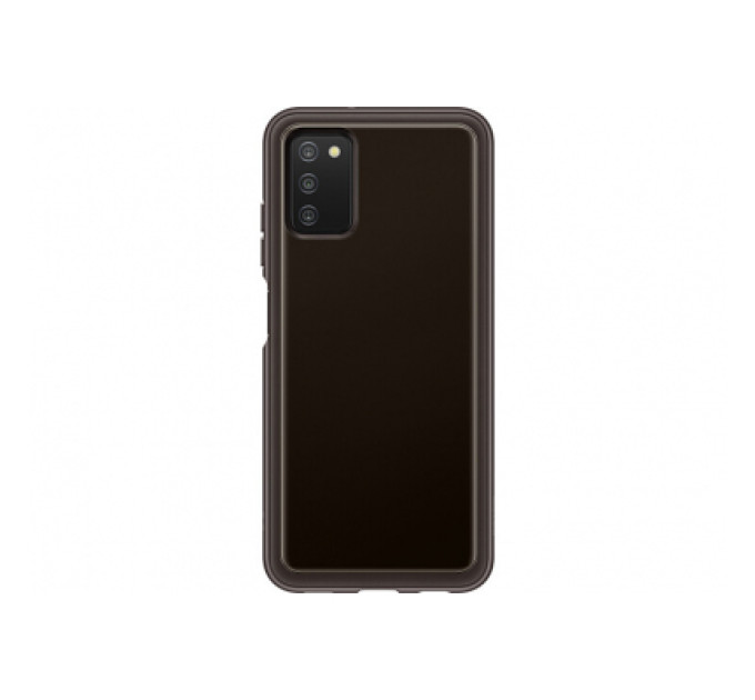 Samsung Чохол до мобільного телефона Samsung Soft Clear Cover Galaxy A03s (A037) Black (EF-QA037TBEGRU)