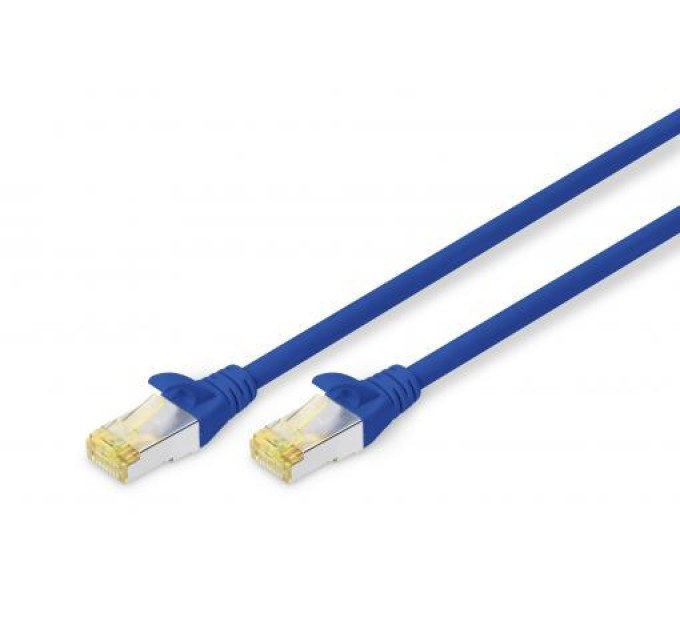 Digitus Патч-корд 1м, CAT 6a S-FTP, AWG 26/7, Cu, LSZH, blue Digitus (DK-1644-A-010/B)