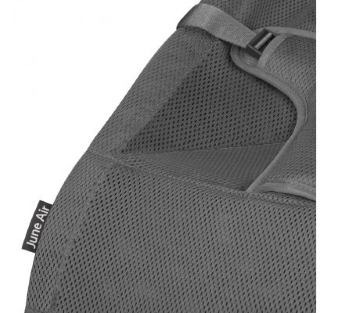 Lionelo Крісло-гойдалка Lionelo шезлонг June air grey graphite (LO-JUNE AIR GREY GRAPHITE)