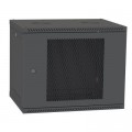 Ipcom Шафа настінна Ipcom 9U, 600*450, перфорація, RAL9005 (СН-9U-060х045-ДП-9005)