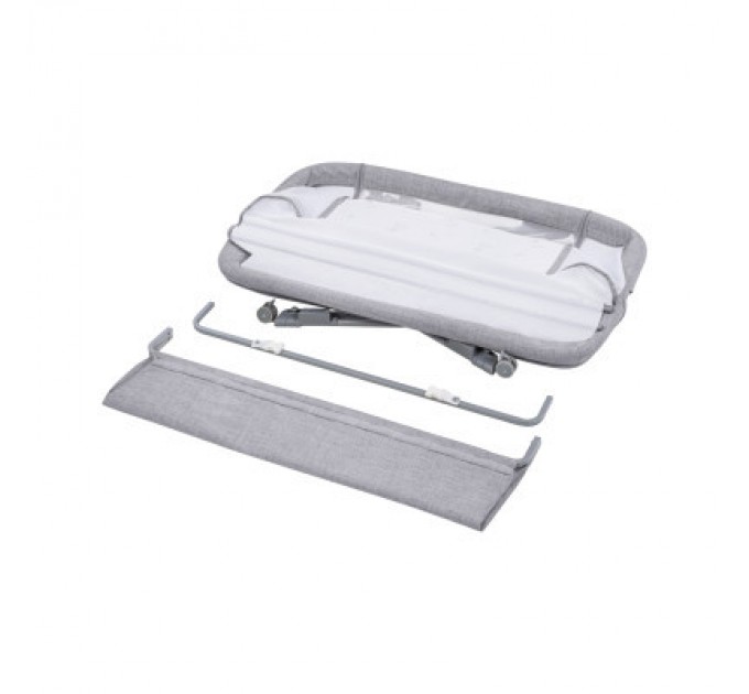 Lionelo Ліжечко Lionelo приставне Luna Grey Concrete (LO-LUNA GREY CONCRETE)