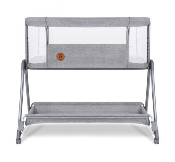 Lionelo Ліжечко Lionelo приставне Luna Grey Concrete (LO-LUNA GREY CONCRETE)