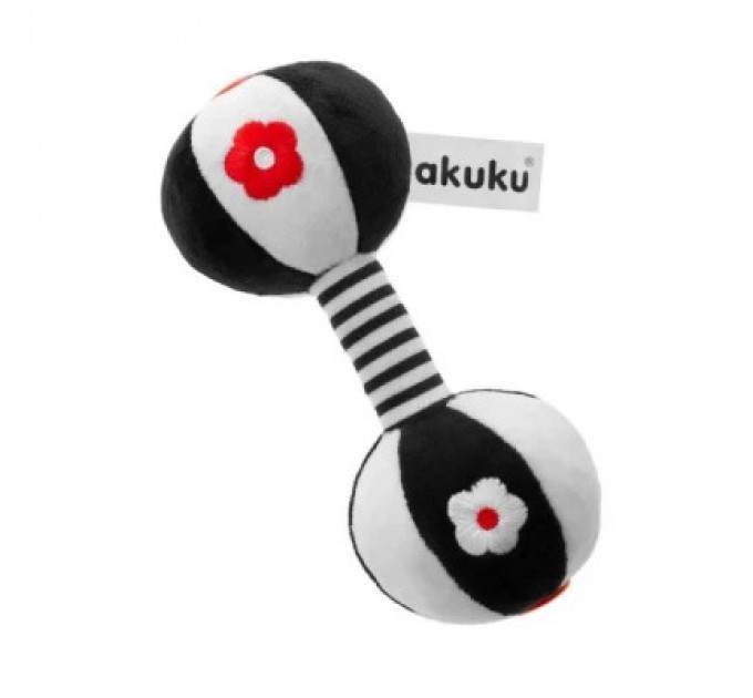 Akuku Брязкальце Akuku Плюшева гантель (A0482)