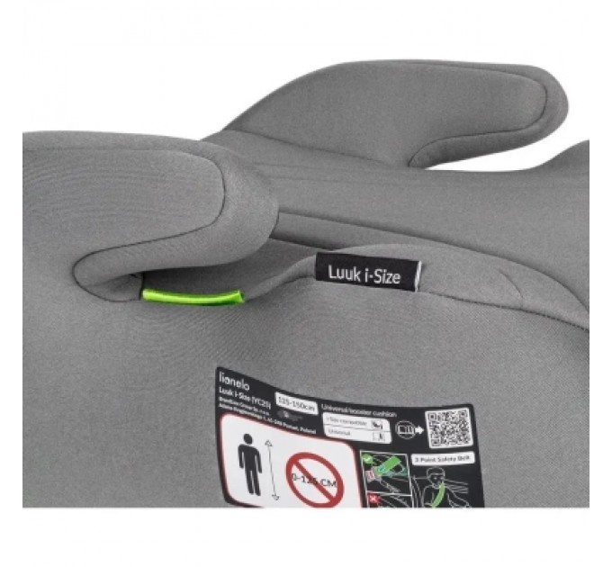 Lionelo Автокрісло Lionelo Luuk I-size Grey (LO-LUUK I-SIZE GREY)