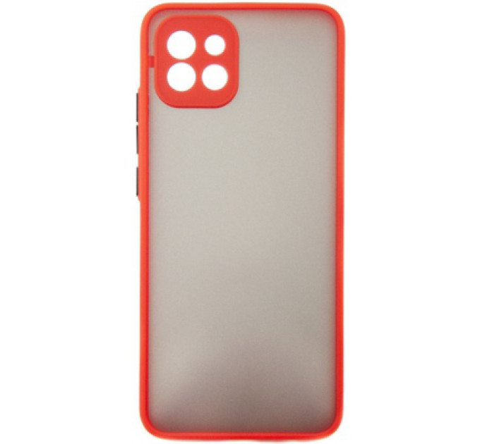 Dengos Чохол до мобільного телефона Dengos Matte Samsung Galaxy A03 (red) (DG-TPU-MATT-95)