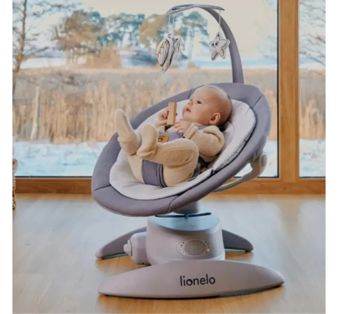 Lionelo Крісло-гойдалка Lionelo Mell Grey stone (LO-MELL GREY STONE)