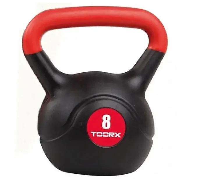 Toorx Гиря Toorx PVC 8 кг Black/Orange (KRP-8) (931127)