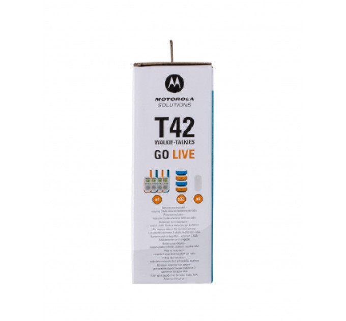 Motorola Портативна рація Motorola TALKABOUT T42 Quad Pack (B4P00811MDKMAQ)
