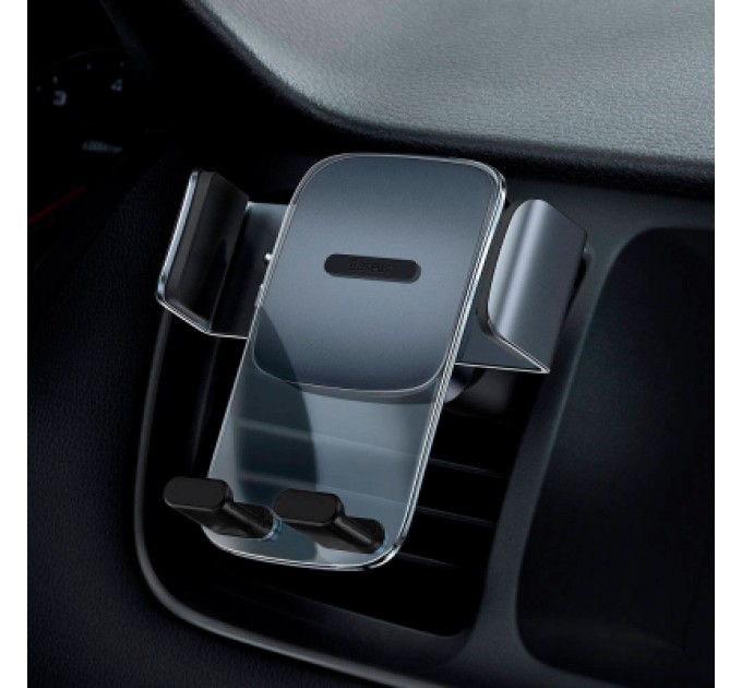Baseus Універсальний автотримач Baseus Easy Control Clamp Car Mount Holder (A Set) Black (SUYK000001)