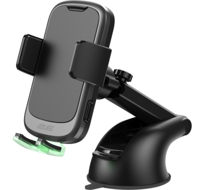 2E Універсальний автотримач 2E 4.7-7", Wireless Qi 15W, USB-A/QC/3.0/30W, USB-С/PD/30W (2E-WCQ01-10)