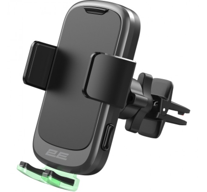2E Універсальний автотримач 2E 4.7-7", Wireless Qi 15W, USB-A/QC/3.0/30W, USB-С/PD/30W (2E-WCQ01-10)